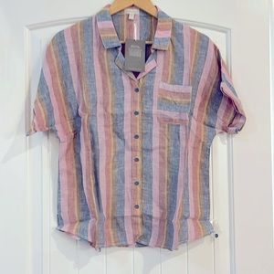 Garnet Hill linen top